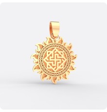 Оберег Валькирия из золота в Ярило