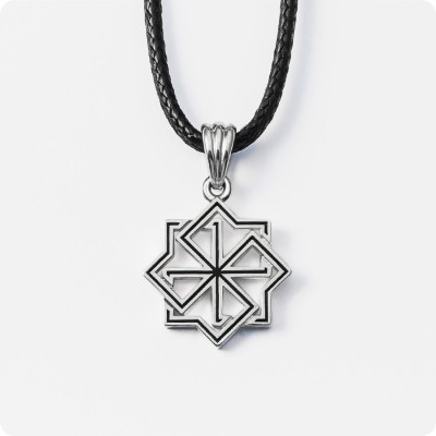 Оберег Молвинец из серебра (малый)