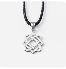 Оберег Звезда Лады-богородицы из серебра (малый)