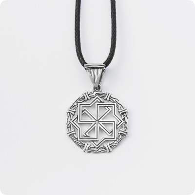 Оберег Молвинец из серебра