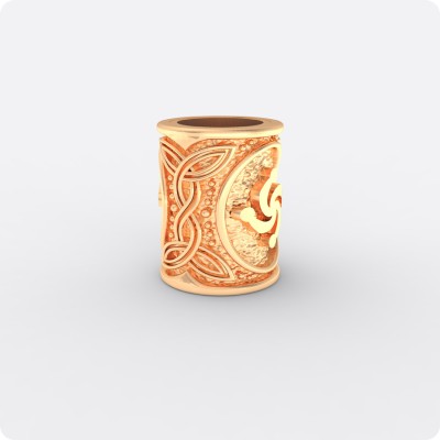 Шарм - богатырь из золота с Символом Рода