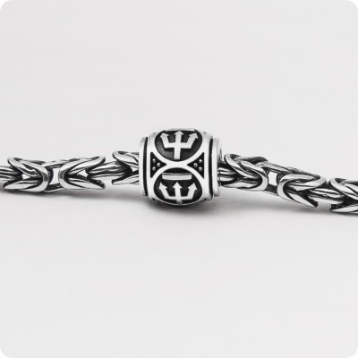 Шарм - бусина из серебра - Чертог Девы