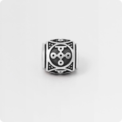 Шарм - бусина из серебра - Чертог Змея