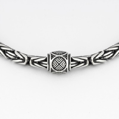 Шарм - бусина из серебра - Таусень