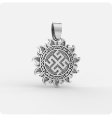 Оберег Боговник из серебра в Ярило