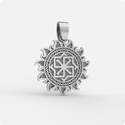 Оберег Молвинец из серебра в Ярило