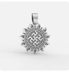 Оберег Одолень трава из серебра в Ярило