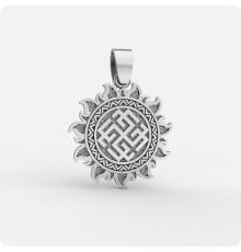 Оберег Сварожич из серебра в Ярило