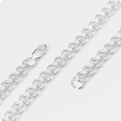 Серебряная цепь Двойной Бисмарк