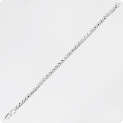 Серебряный браслет плетение Москвичка