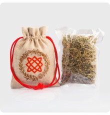 Мешочек с оберегом Звезда Лады-богородицы (вышивка)